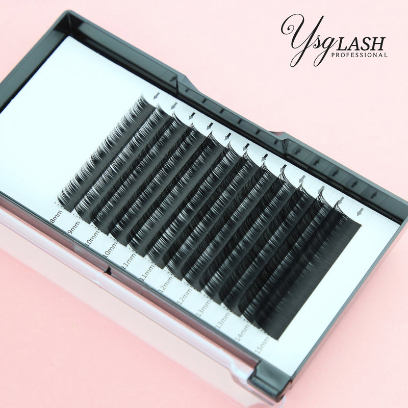 Customization easy fan eyelash custom packing individual lashes extension